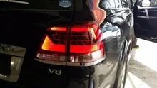 Free shipping VLAND factory car lamp for Land cruiser LED Tail light 2008 2014 2015 with DRL+Brake light +Reversing light Free shipping VLAND factory car lamp for Land cruiser LED Tail light 2008 2014 2015 with DRL+Brake light +Reversing light