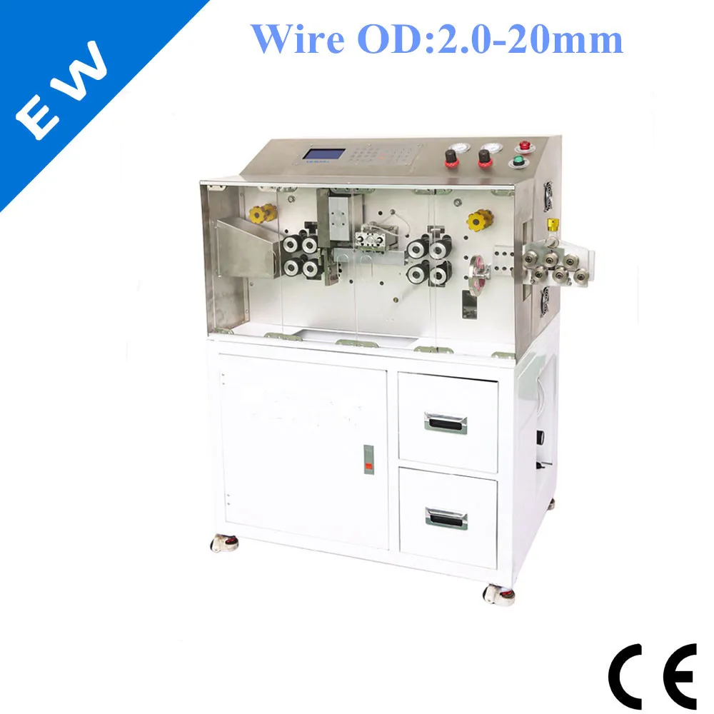 EW 05K высокопрочная Точная Машина для резки и зачистки проводов|wire cut|machine machinewire wire