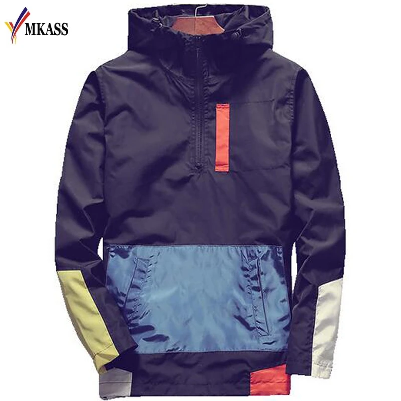 

2017 Casual Men's Jackets Waterproof Spring Hooded Coats Men Outerwear Casual Brand Male Clothing Plus Size M-5XL