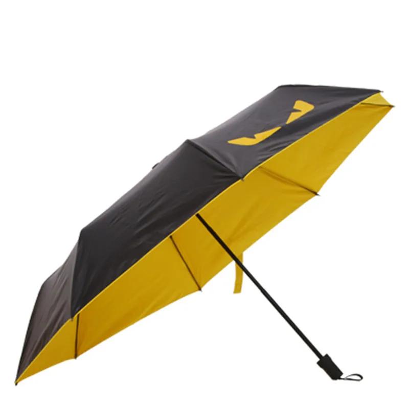 Милый прозрачный зонтик для детей, для мальчиков и девочек, УФ-зонтик, для дождя, для женщин, художественный зонтик, большой, Unbrella, для мужчин, подарок, корпоративный, аниме, дождевой корт, защита от солнца - Цвет: Lemon Yellow
