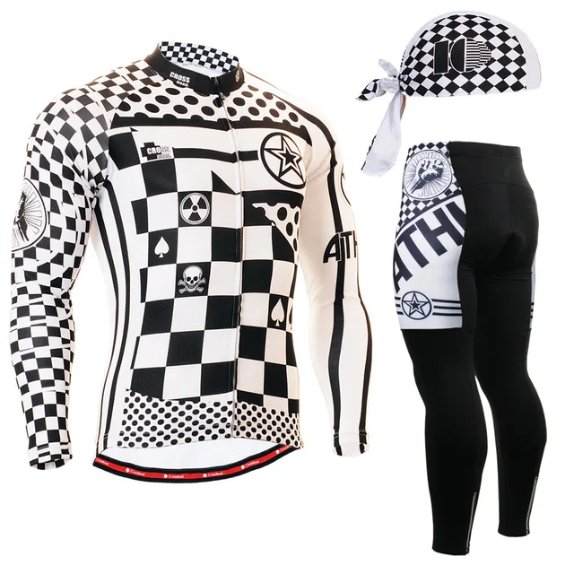 Жизнь на треке для мужчин MTB дорожный велосипед зимняя теплая куртка с длинными рукавами наборы костюм Велоспорт ветрозащитный для езды дышащая одежда - Цвет: Серый