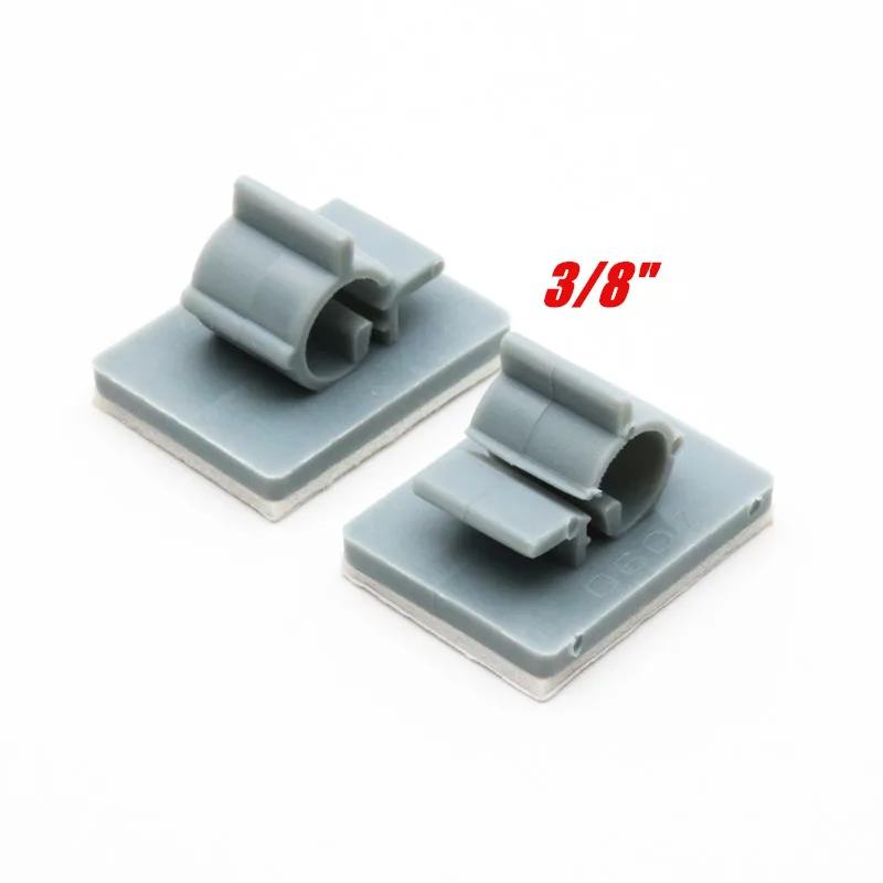

3/8" PE pipe fixed seat clip adhesive dedicated clip for water PE tubing hose tube fitting aquarium