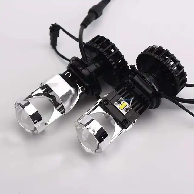 24V H4 LED Mini Projector 70W/Pair Lamp Lens LED Bulb LED Conversion