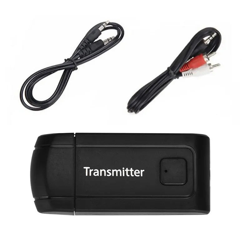USB Wireless Bluetooth 4.0 Transmitter Stereo Audio Music Adapter For TV Phone PC Y1X2 3.5mm+RCA To 3.5mm Audio Cable 30NT29  (5)