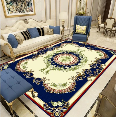 

200*230cm Large Home Textile Living Room Skull Carpet American European Rectangle Bedroom Mat Decorative Anti Slip Washable Poly