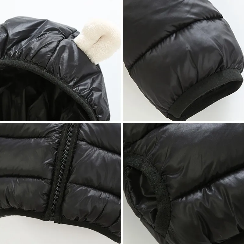 CROAL CHERIE Cute Ear Girl Jackets For Boys Winter Coat 2018 Fashion Children Clothing Kids Hooded Coat Outerwear Snow Parka  (7)