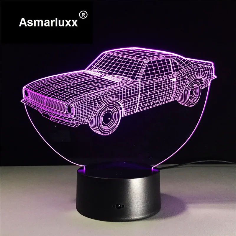 Asmarluxx Car 3d led lamp0003