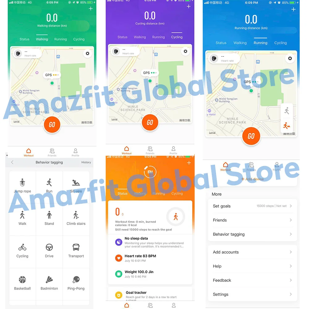 Глобальная версия AMAZFIT Verge Lite Смарт-часы gps IP68 Водонепроницаемые мульти-спортивные Смарт-часы трекер здоровья