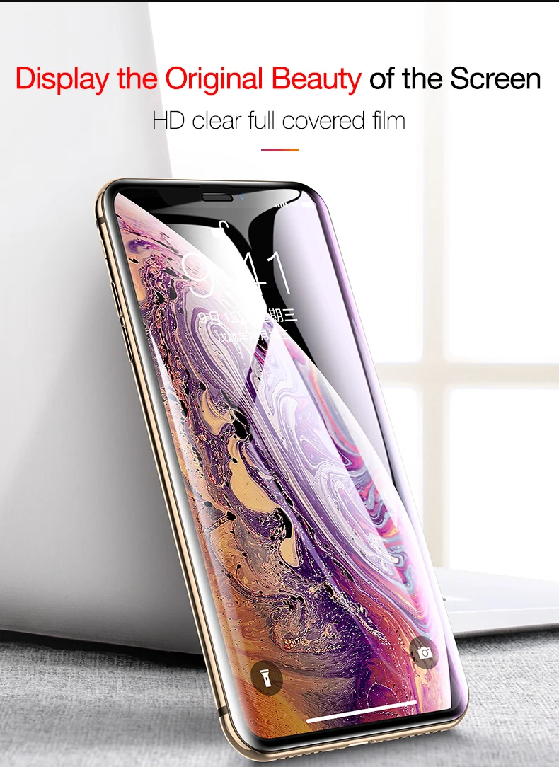 full cover glass for iPhone XS X XR MAX  (2)