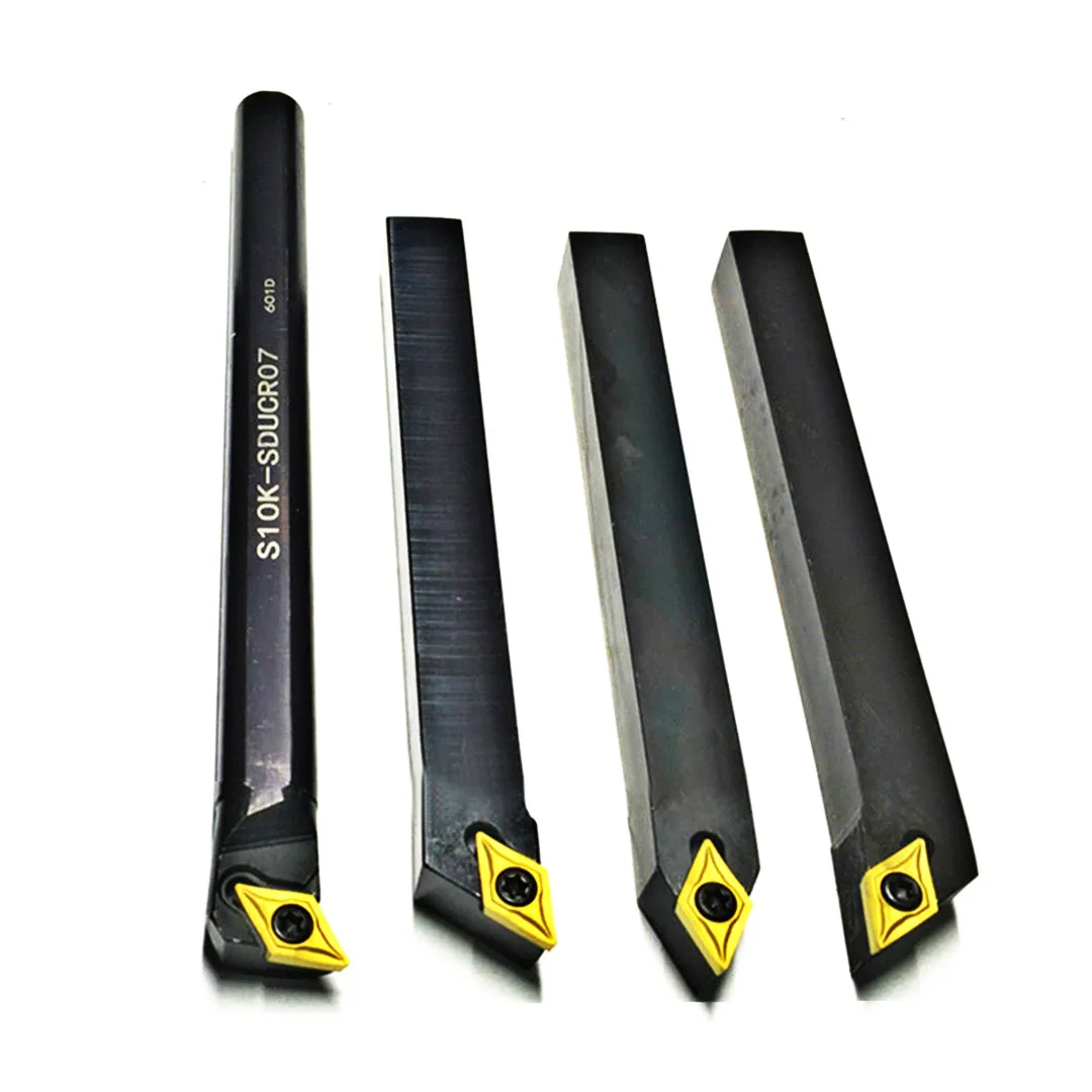 Buy 4pcs 10mm Shank Lathe Boring Bar Turning Tool Holder S10k SDUCR07