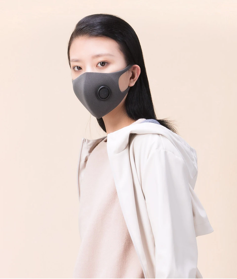 Xiao mi Smart mi PM2.5 Дымчатая Маска Анти-Дымчатая маска Регулируемая Ушная подвесная 3D дизайн удобный светильник дыхательная противотуманная маска 3 шт
