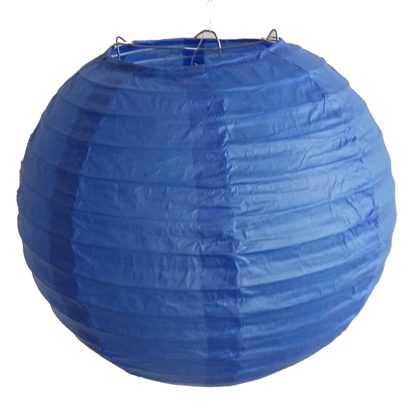 blue paper lantern
