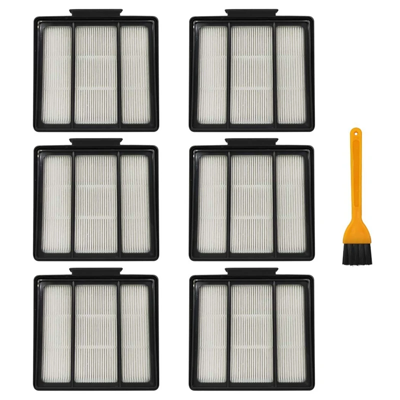 

Accessories 6Pcs Filters For Shark Ion Robot S87 R85 Rv850 Rv700_N, Rv720_N, Rv750_N Vacuum Cleaner Replacement Parts