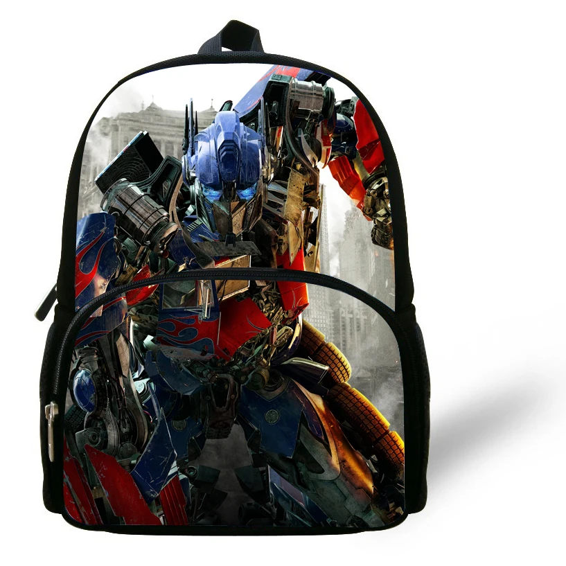 

12-inch Mochila Escolar Menino Kids School Backpacks Bumblebee Mochila robot Backpack Children School Bags Boys