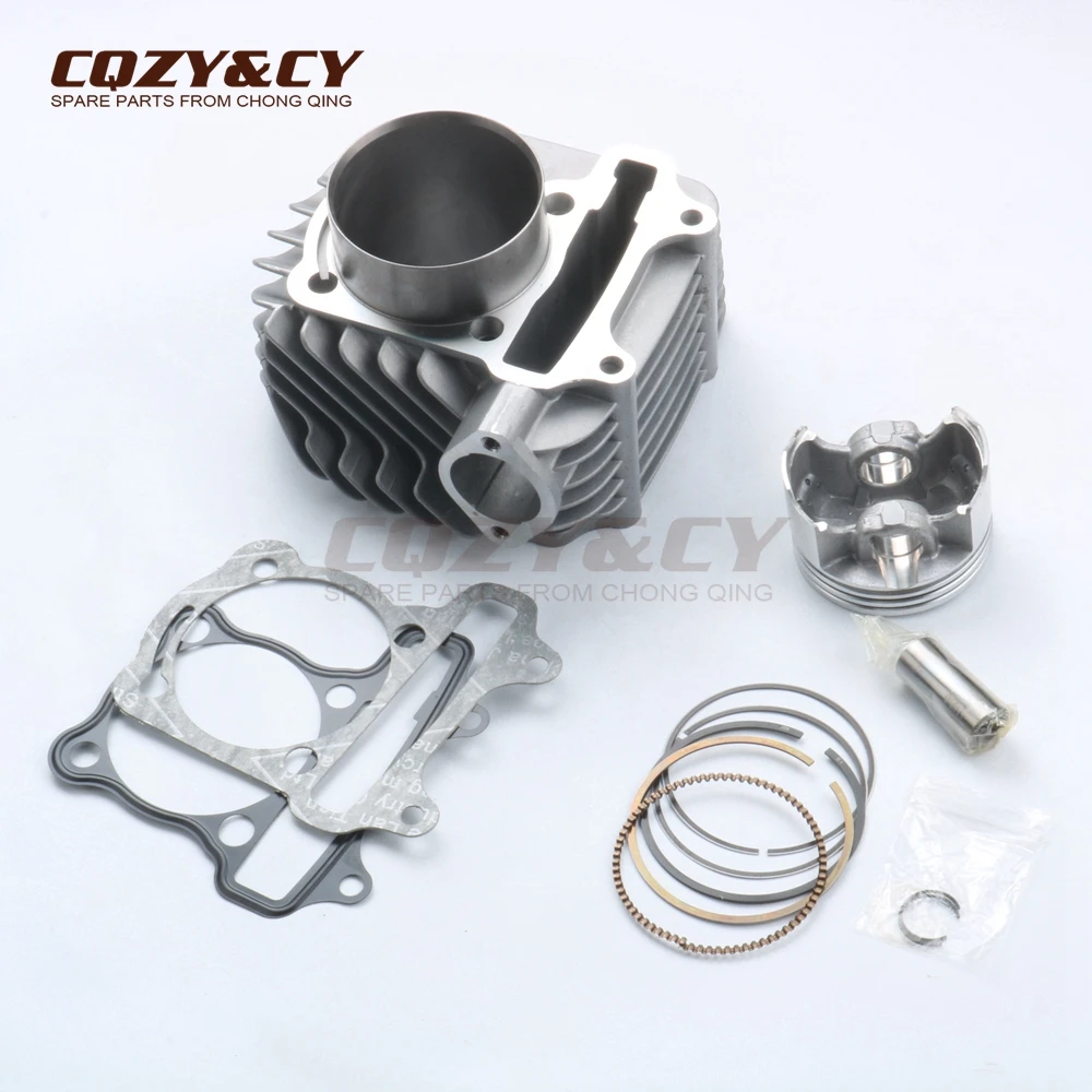 

61mm / 15mm 4 Valves 180cc big bore Cylinder Set for SYM Symply / Orbit 125 VS / Red Devil 125 Fiddle II 125 4V