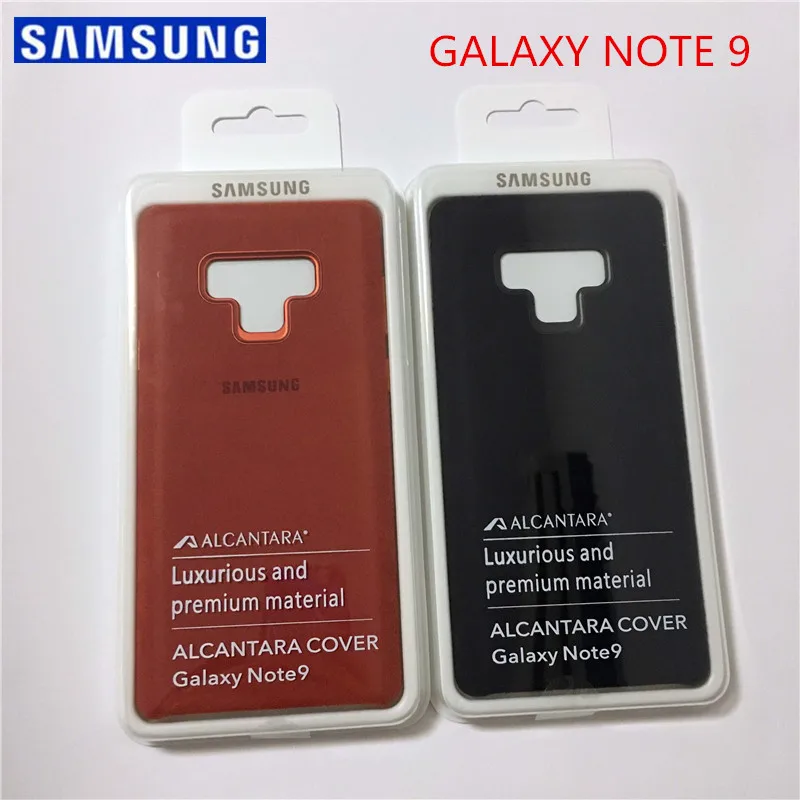 

GENUINE Samsung Galaxy Note 9 Luxury Full Protection Suede Leather Cover Alcantara Case Capa SM-N9600 Protective