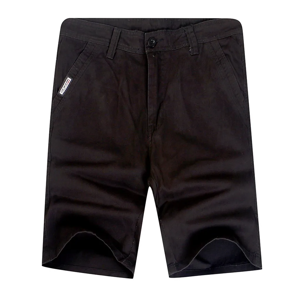 Летние брендовые Новые мужские повседневные военные тактические однотонные карго шорты камуфляжные х/Б мужские шорты рабочие Подходят Короткие брюки плюс размер С1