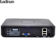 GADINAN Mini 4CH 1080P/8CH 960P NVR HDMI Output Security Standalone CCTV NVR Hi3520D ONVIF NVR CCTV System XMEYE Full 1080P