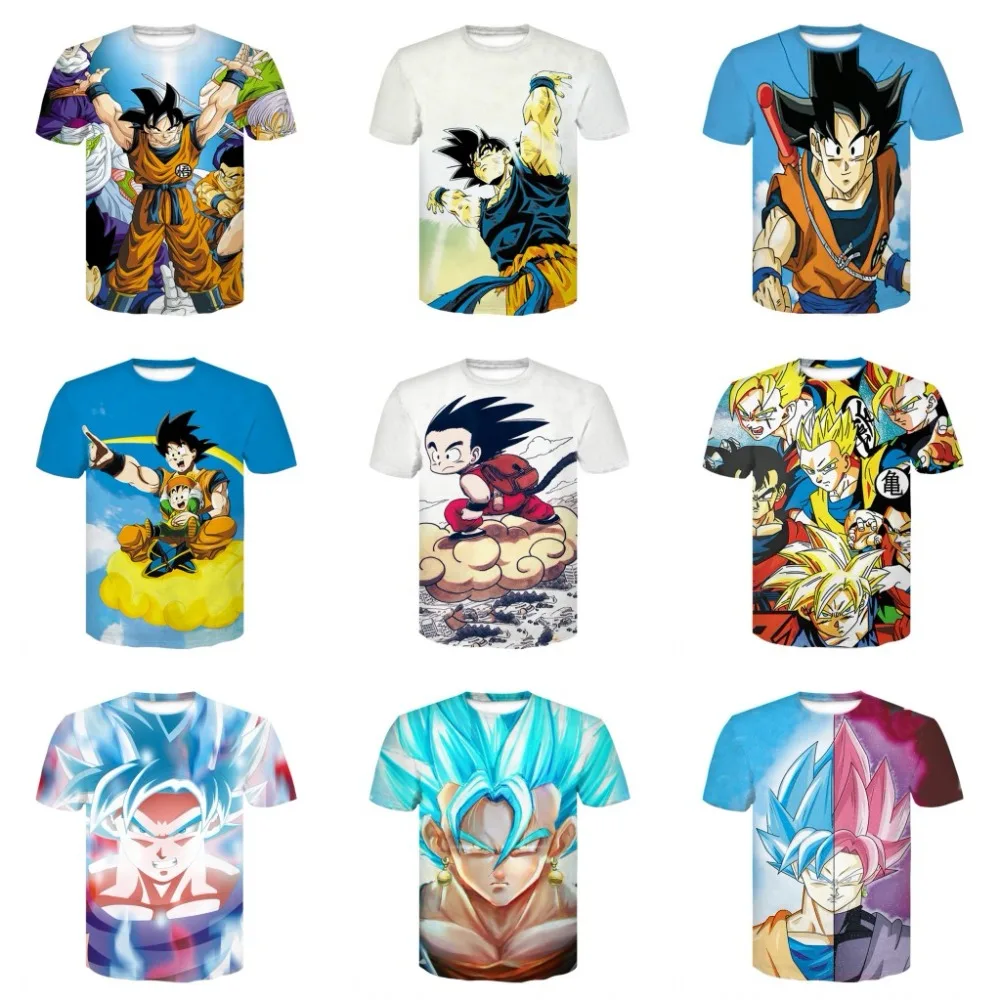 

New Arrival Funny Master Roshi 3d T Shirt Summer Hipster Short Sleeve Tee Tops Men/Women Anime Dragon Ball Z T-Shirts Homme