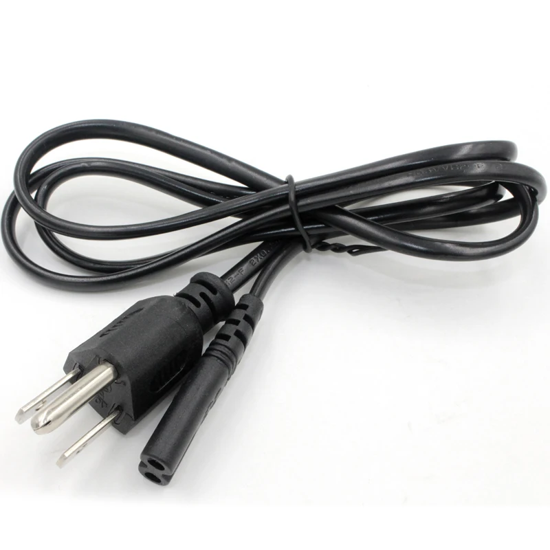 

Fusing US plug Power Cord 1.2m Us plug 8-tail Power Cord, 2-core, 2-hole Niu Niu Car Connection Line 2x0.75mm Spot Copper 100pieces Free shipping