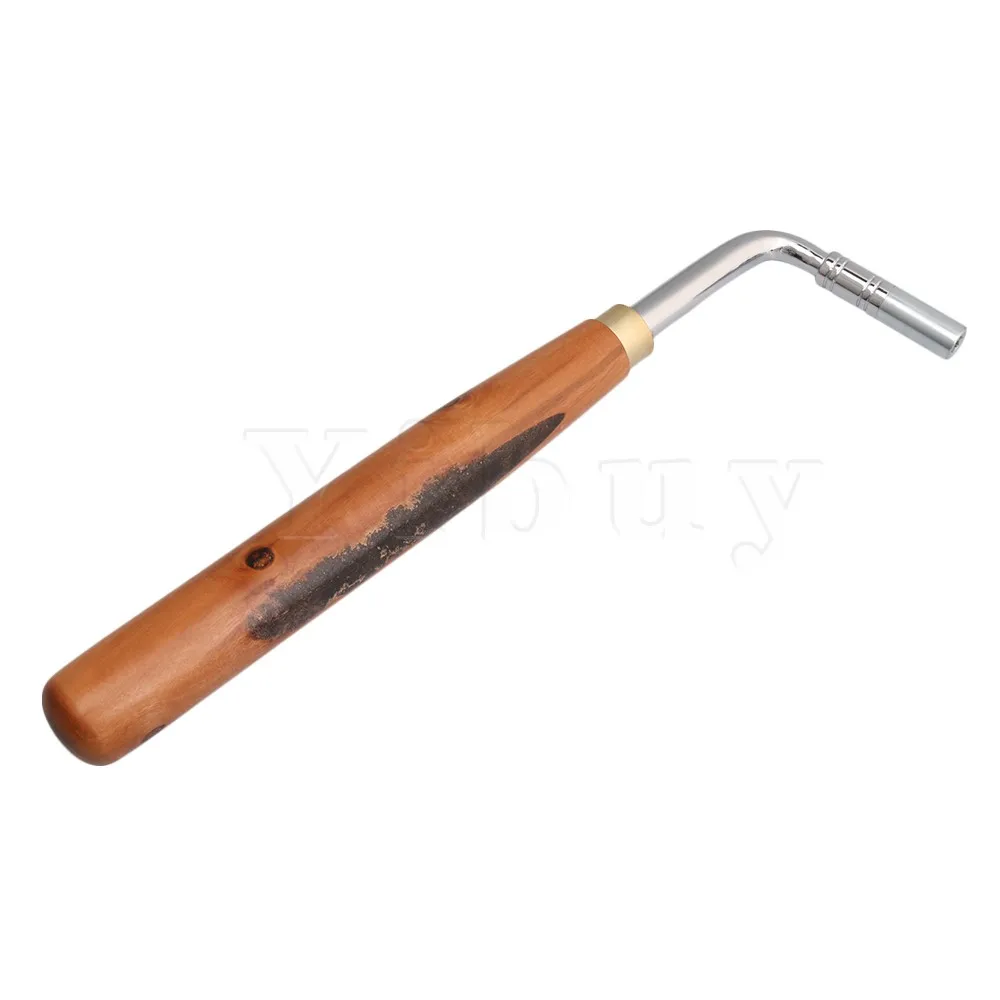 

Yibuy Professional Octagonal Head Wrench Tuner Spanner Piano Tuning Jujube Hammer Tool