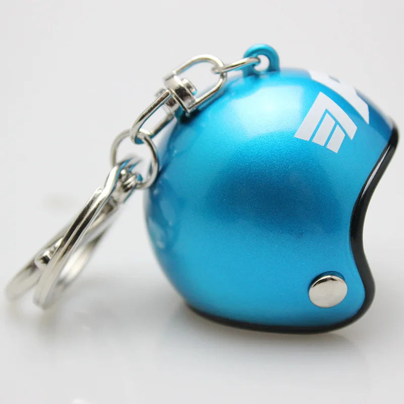 

2019 New Creative Motorcycle Safety Helmets Car Auto keychain super hero cute Cartoon bags key ring toys women man gift jewelry