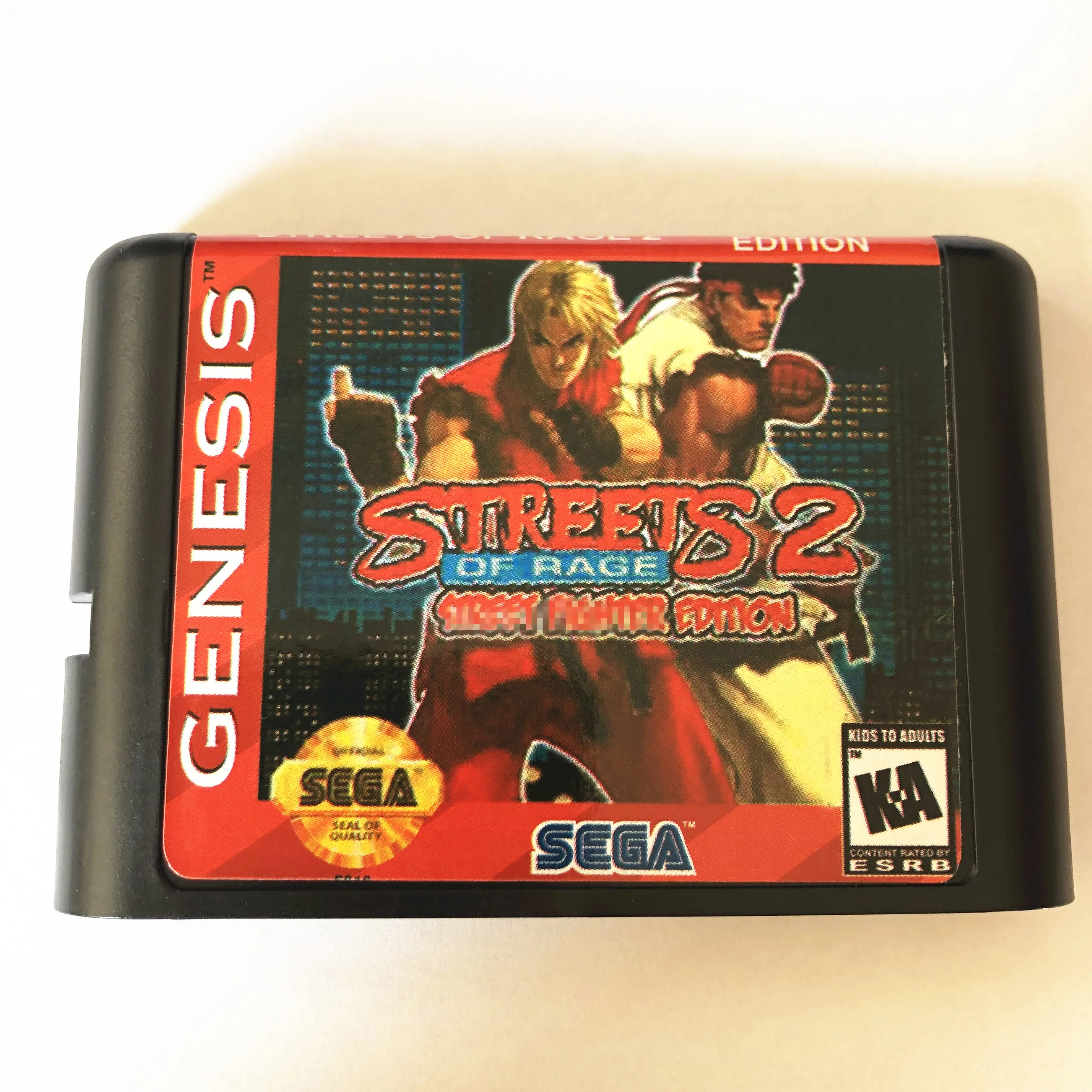 Улица Гнева 2 Стритер истребитель издание SEGA бытие Мега Драйв 16 бит игровой
