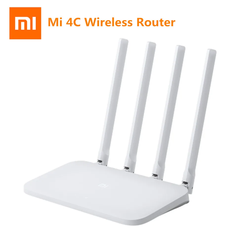 Оригинальный Xiaomi mi 4C беспроводной маршрутизатор 802 11 B/G/N 2 4G 300 Мбит/с 4 антенны