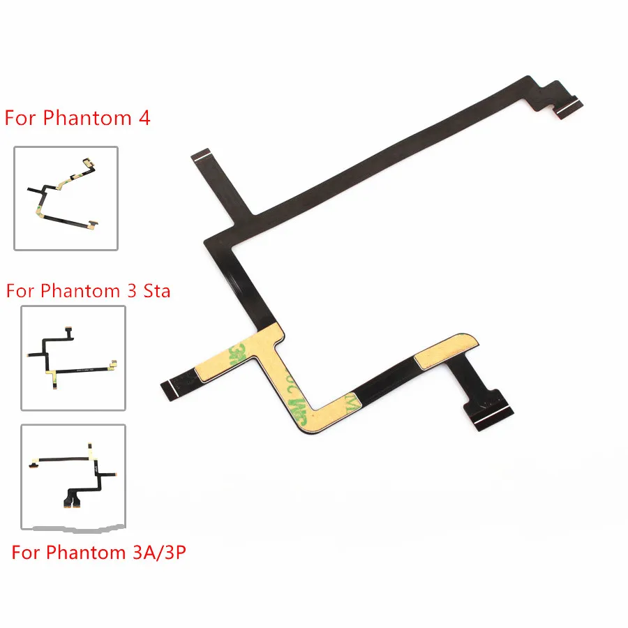 Шарнирный ленточный плоский кабель Стабилизатор камеры Ремонт для DJI Phantom 3 Standard 4