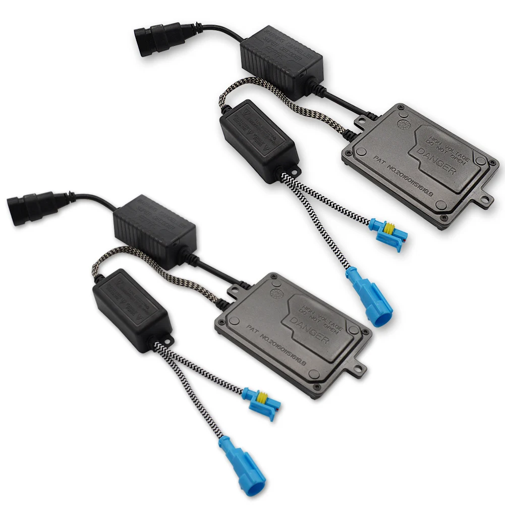 Safego 55 Вт H7 HID Xenon конверсионный комплект 6000 К теплые белые лампы 2 высокое качество