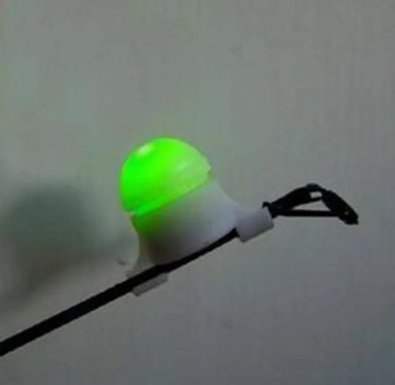 LED Night Sea Fishing Rod Light Tip Clip on Fish Strike