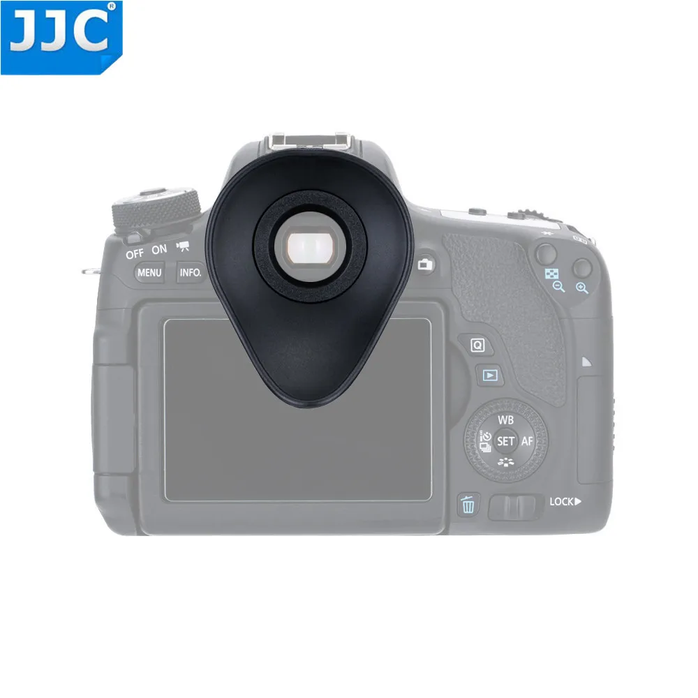 Наглазник для камеры JJC для Canon 6D/70D/80D/90D/550D/600D/650D/700D/750D/760D/8000D/1200D/300D заменяет окуляр EF/EB