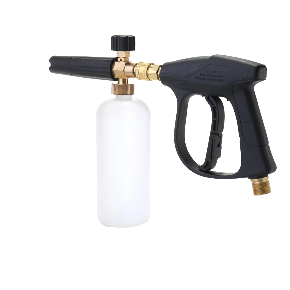 Car Pressure Washer Spray Cylinder Bottle Mouth with Spear Adjustable