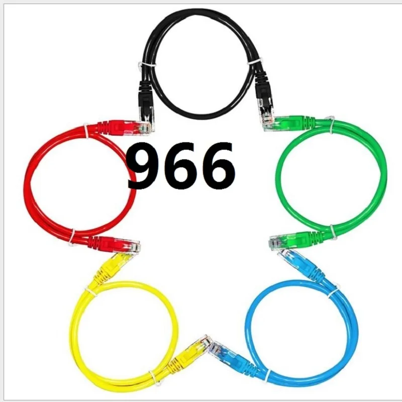 

966 Newest Cat7 high speed 10 MB flat network jumper Ethernet Cables