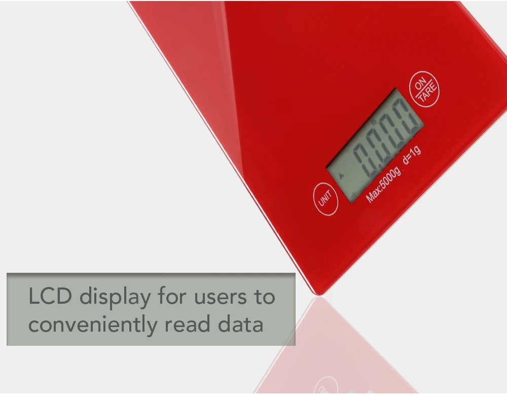 5Kg1g Kitchen Scale LCD Digital Portable Electronic Scale Food Kitchen Weight Scale Weighing Scales   kggozlb  LED Backlight  (3)