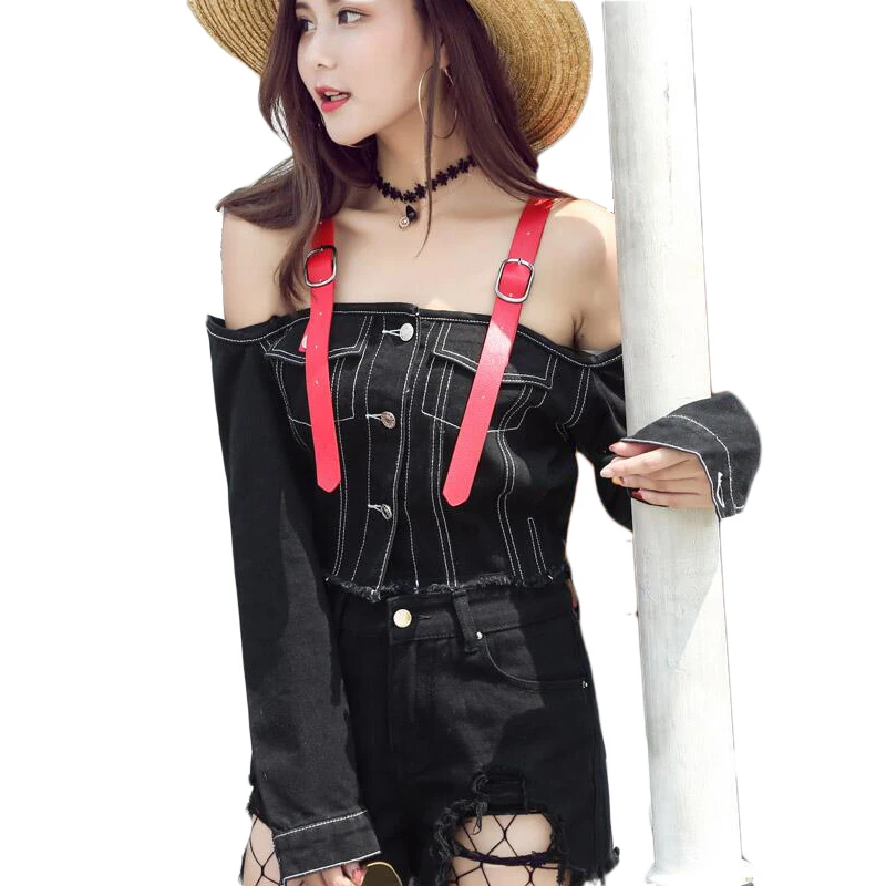 Buy Female Jacket 2018 Autumn Winter Denim Jackets