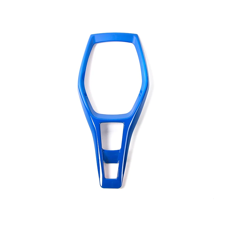 SHINEKA автомобильный Стайлинг ABS зубчатая панель декоративная накладка рамка полоса наклейка комплект для Chevrolet Camaro+ аксессуары для интерьера - Название цвета: Blue