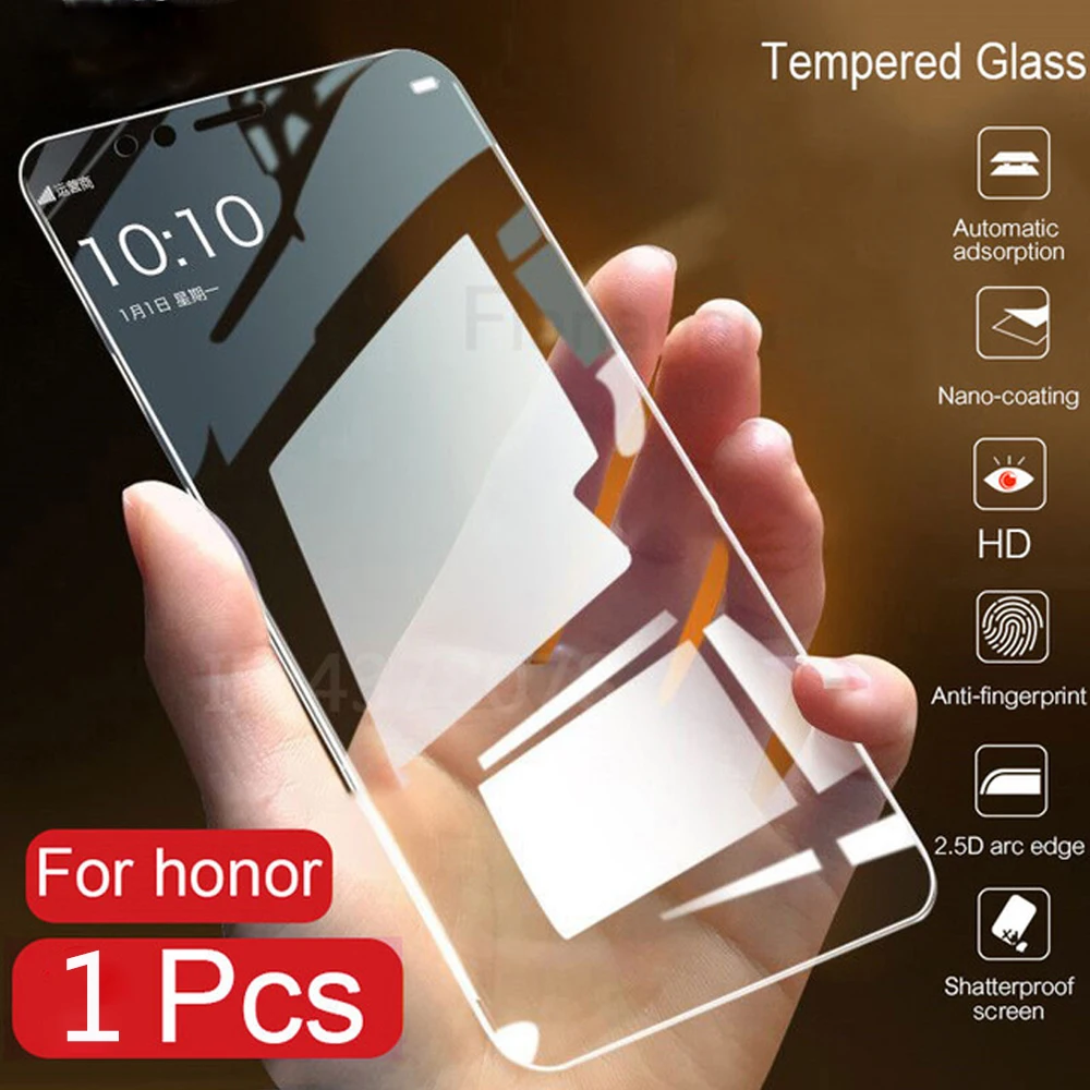 Закаленное стекло для huawei honor 7 7C 7A pro 7X 7S защитная пленка на Y5 prime 2018 защита экрана
