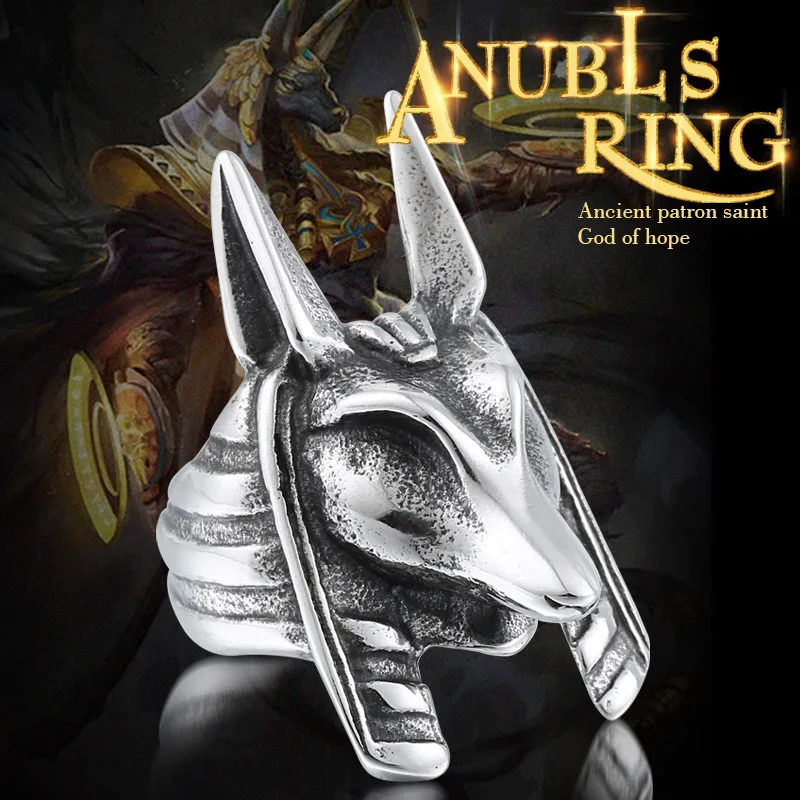 

Beier 316L Stainless steel nose viking Jackal animal for Man Unique wholesale price jewelry LR363