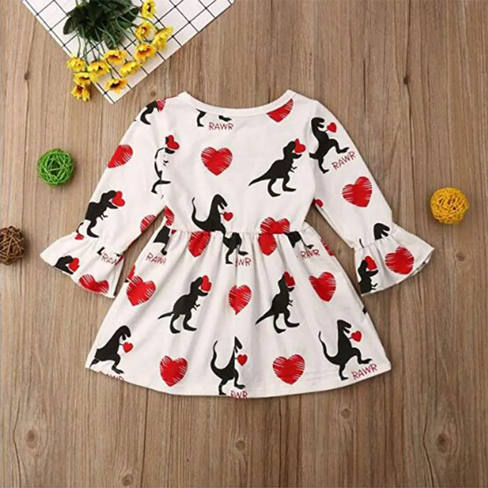 Horn Sleeve Dress 2