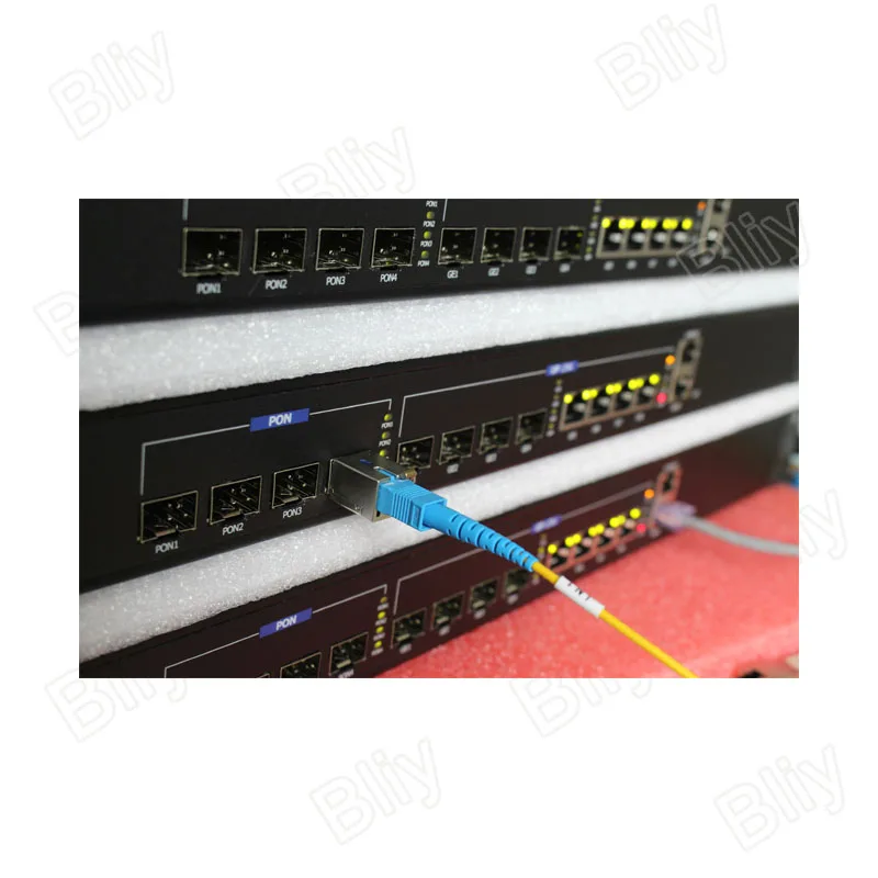 Bliy EPON 4 PON порта 4 SFP порта с PON модулем uplink ethernet порт сети olt EPON OLT onu poe коммутатор ftth gpon onu