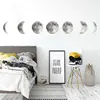 Creative Moon phase 3D Wall Sticker Home living room wall decoration Mural Art Decals background decor Moon stickers ► Photo 3/6