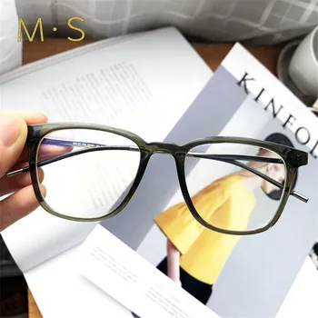 

2019 Anti Blue light Ray Computer Goggles Radiation-resistant Transparent eye glasses frames for man Flat mirror Goggles