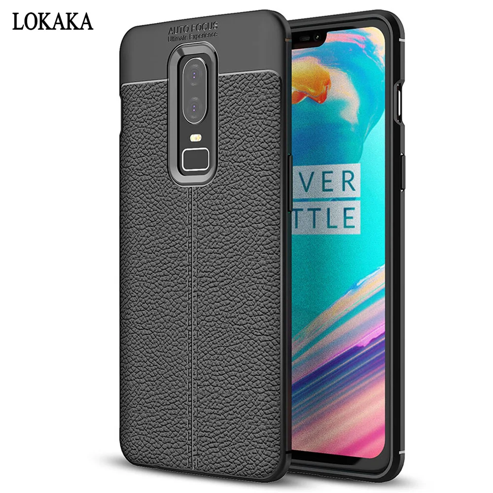 LOKAKA Original Case For Oneplus 6t 6 One plus 6 Back Cover Soft