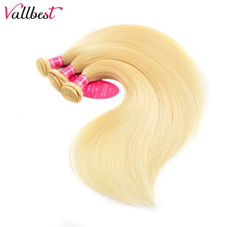Vallbest Brazilian Straight Hair Weave 613 Blonde Bundles With Closure Human Hair 3 Bundles With Closure Non Remy Hair Extension Vallbest Brazilian Straight Hair Weave 613 Blonde Bundles With Closure Human Hair 3 Bundles With Closure Non Remy Hair Extension