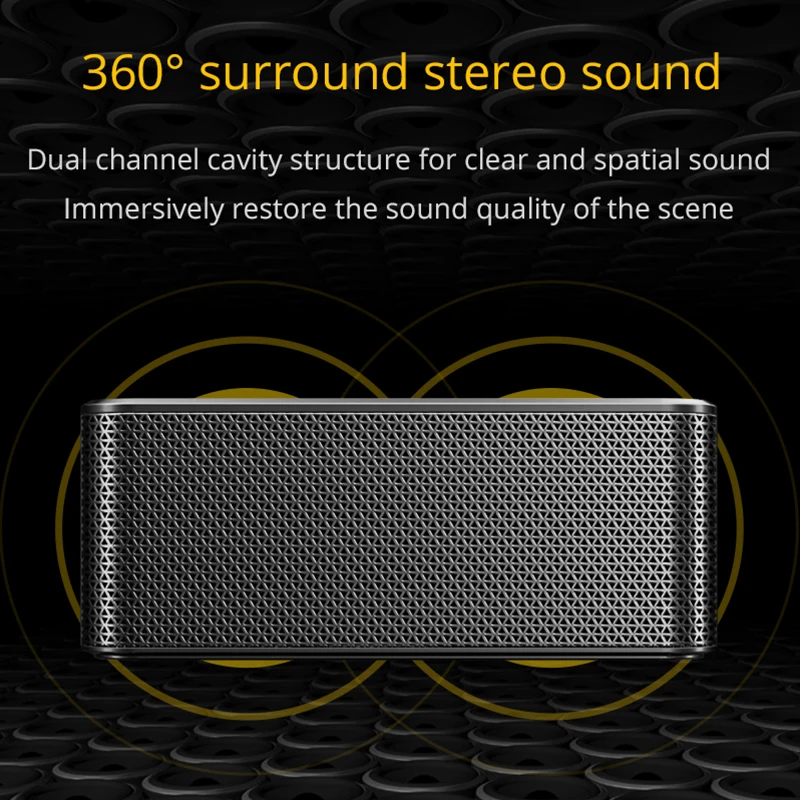 Mini Bluetooth Speaker Portable Wireless Loudspeaker 3D Stereo Music Surround Support TF AUX Waterproof Outdoor Speaker