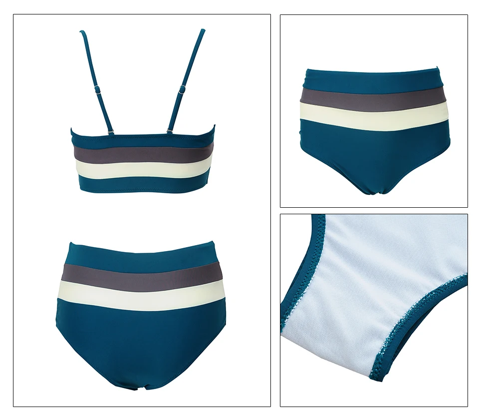 Женский купальник бикини на бретельках милый однотонный|biquini woman|biquini sexybiquini swimwear |