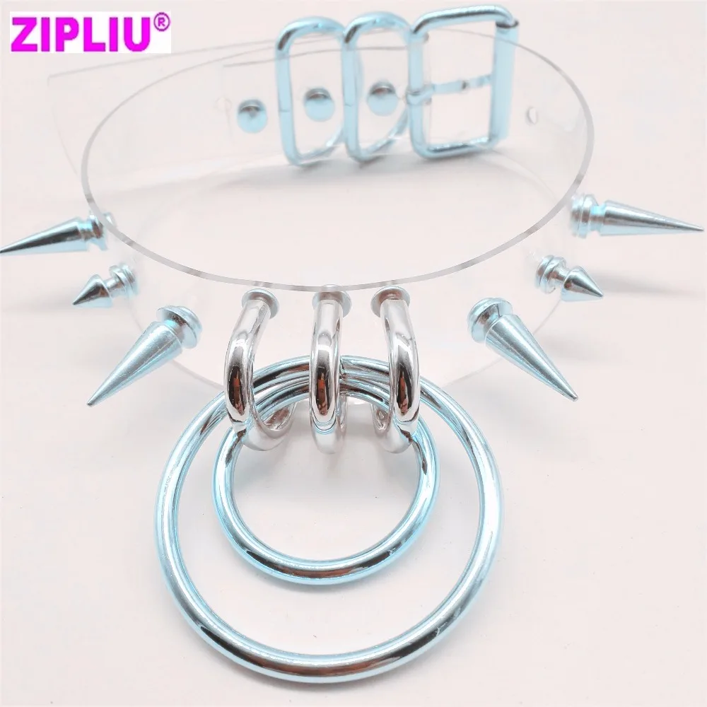

Fashion Sexy Harajuku punk Choker Necklace Rivets Necklace handmade torque belt