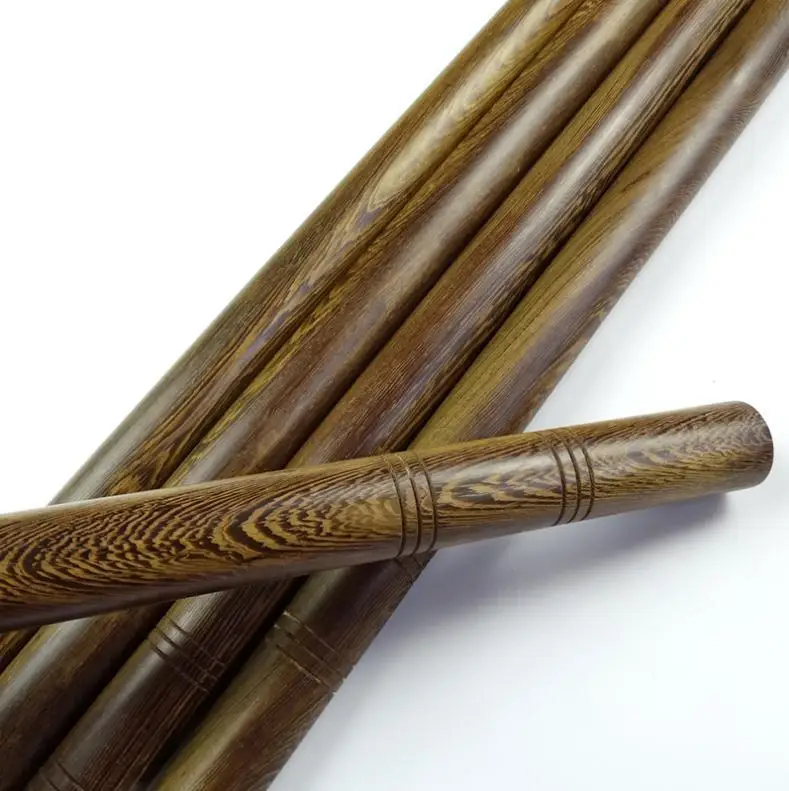 Wenge Escrima Rattan Sticks Kali Sticks Eskrima Kali Arnis FMA Bo & Staff Wushu Crudgelsin
