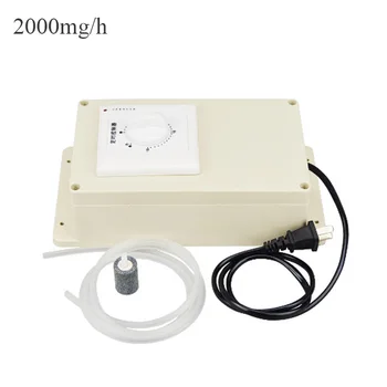 

High Quality 2000 mg/h Ozone Generator Ozonizer O3 Air Purifiers Vegetable Meat Fresh Oil Purify Water Air 220V